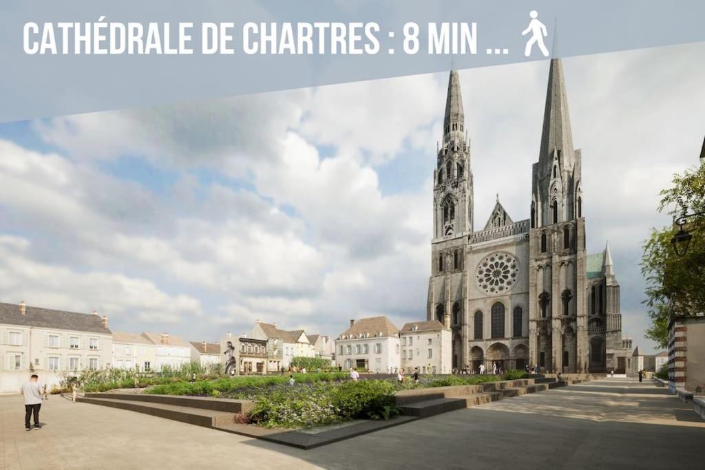 Chartres - Le Saint Pierre Apartment Luaran gambar